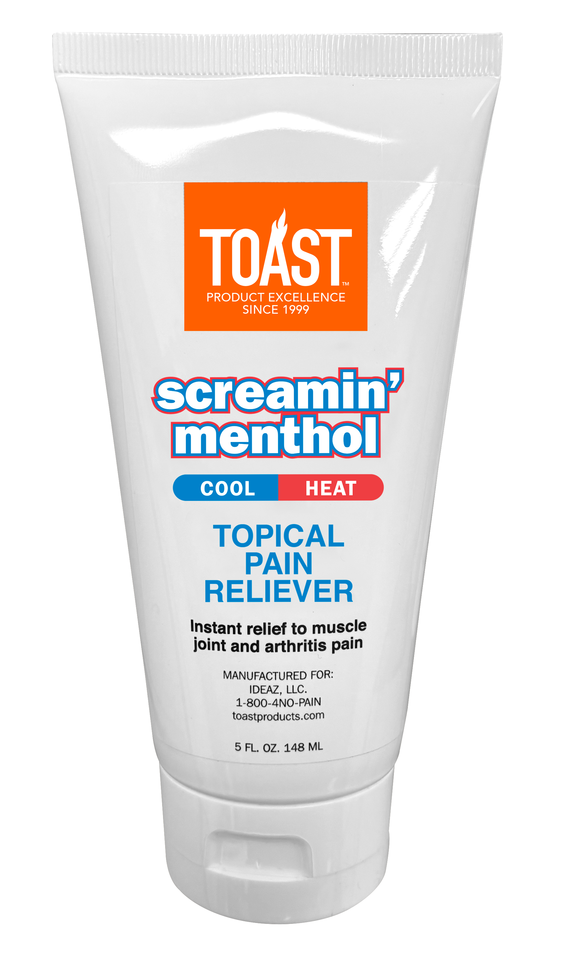 Screamin' Menthol (5oz) – Toast Pain Relief